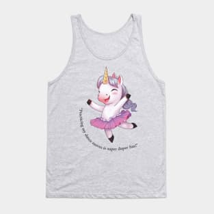 Unicorn Ballerina Tank Top